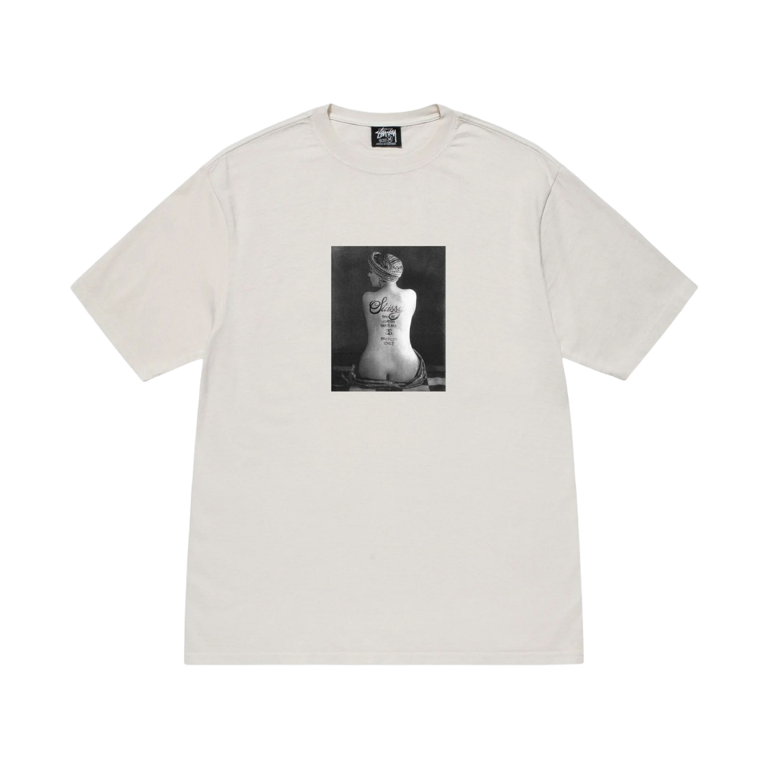 스투시 르 바이올론 피그먼트 다이드 티셔츠 내츄럴(Stussy Le Violon Pigment Dyed T-Shirt Natural)