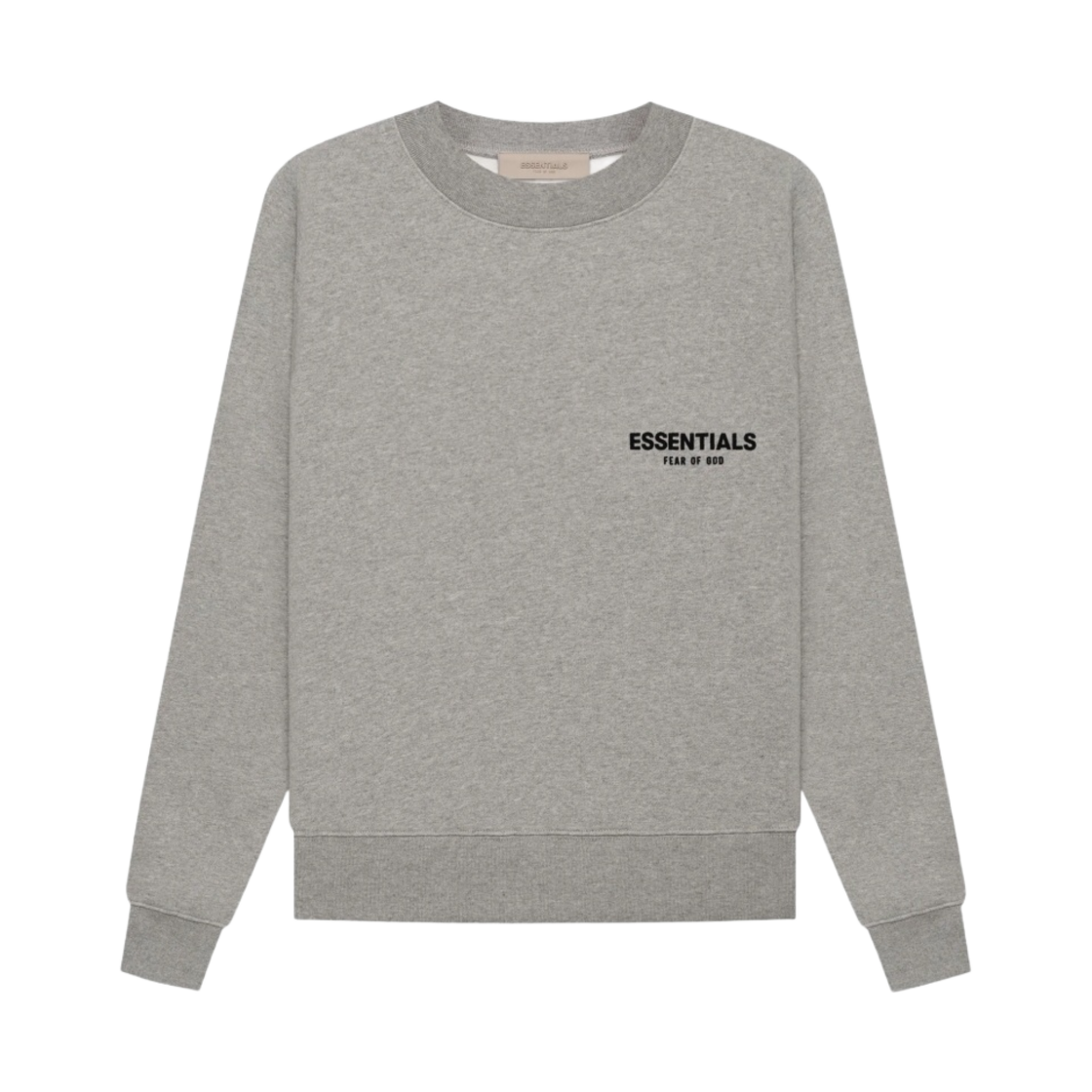 에센셜 더 코어 컬렉션 크루넥 스웨트셔츠 다크 오트밀