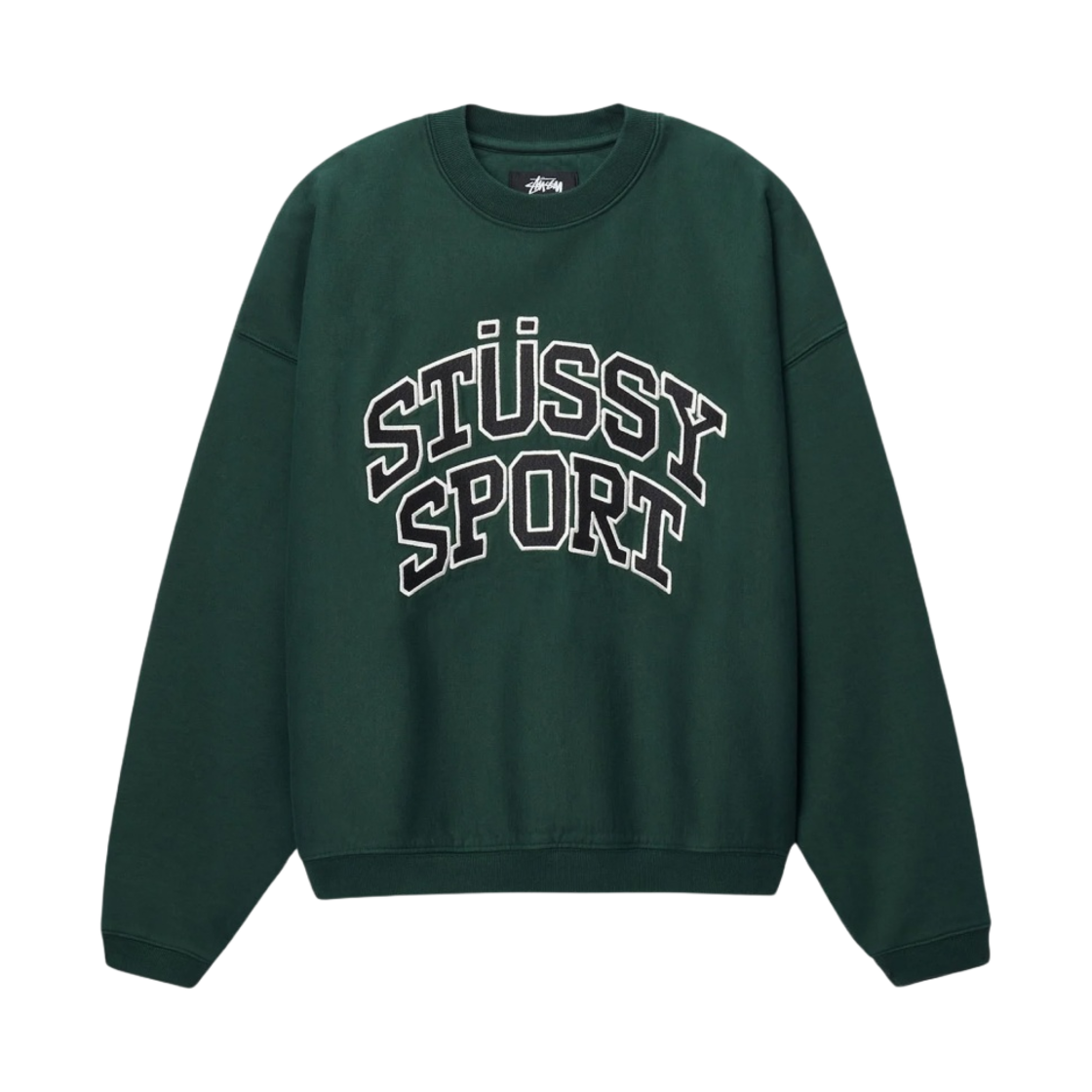 ★人気★【Stussy】★SPORT RELAXED OVERSIZED CREW★IVORY★ ☆関税込☆STUSSY☆SPORT RELAXED OVERSIZED CREW☆IVORY