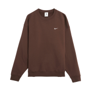 Nike Solo Swoosh Fleece Crew Baroque Brown - Asia