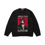 Supreme American Psycho Sweater Black - 23FW