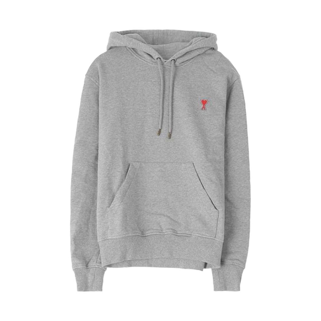 아미 스몰 하트 로고 후드 헤더 그레이 - 20SS | AMI | KREAM