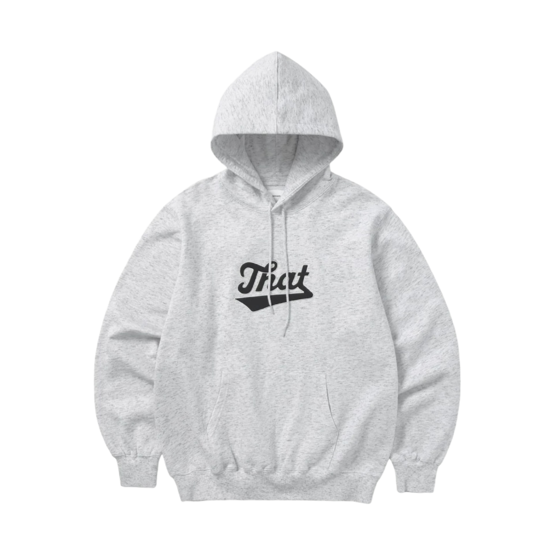 디스이즈네버댓 댓 사인 후드 라이트 헤더 그레이(Thisisneverthat That Sign Hoodie Light Heather Grey)