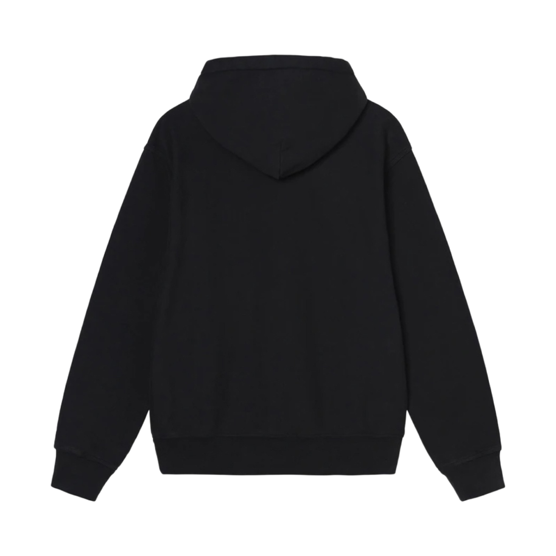 스투시 베이직 아플리케 후드 블랙(Stussy Basic Applique Hoodie Black) - 2