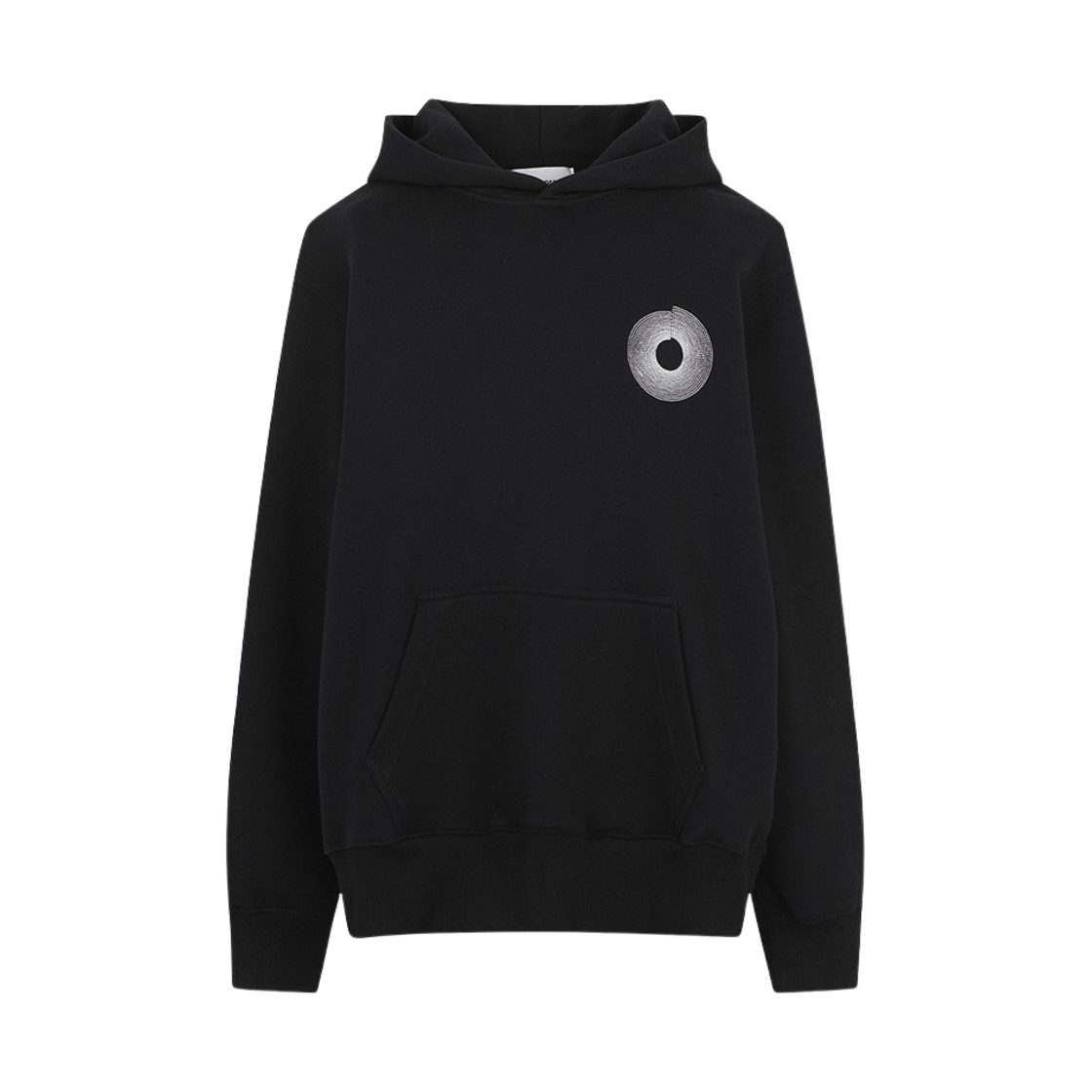 큐레이티드 퍼레이드 언써클 후드 블랙(Curated Parade Uncircle Hoodie Black)
