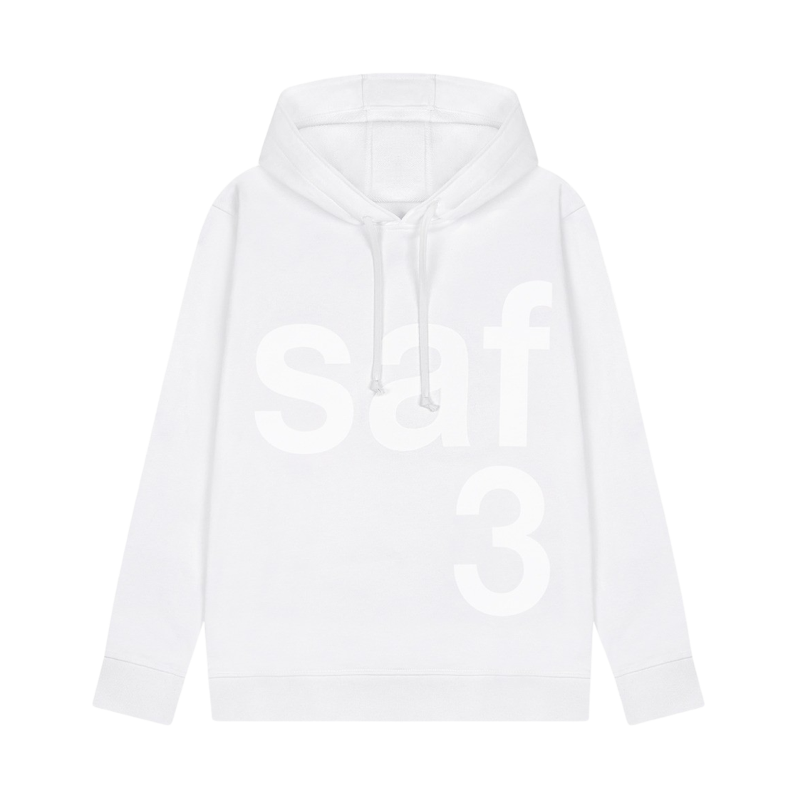 saf0002 Safarispot Basic Safari Hoodie White
