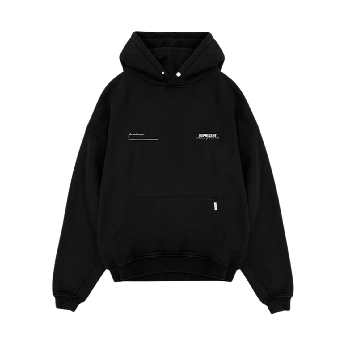 리프레젠트 패트론 오브 더 클럽 후드 블랙(Represent Patron of The Club Hoodie Black) - 2