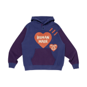 Human Made Colorblock Hoodie Navy
