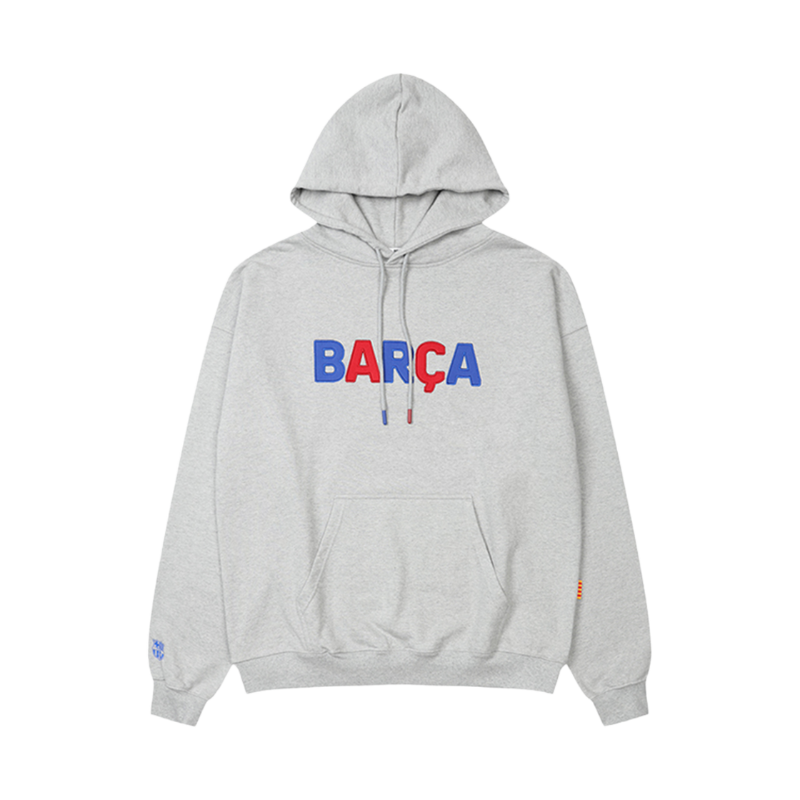 EBCAHDMG1 FC Barcelona Classic Line Hoodie Melange Grey