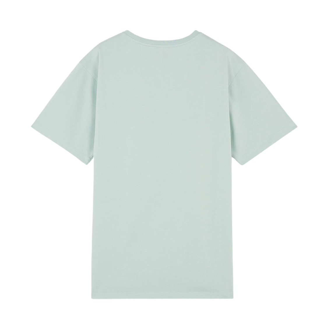 메종 키츠네 폭스 헤드 패치 릴렉스드 티셔츠 블루 헤이즈(Maison Kitsune Fox Head Patch Relaxed T-Shirt Blue Haze) - 2