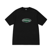 Stussy Emblem T-Shirt Pigment Dyed Black