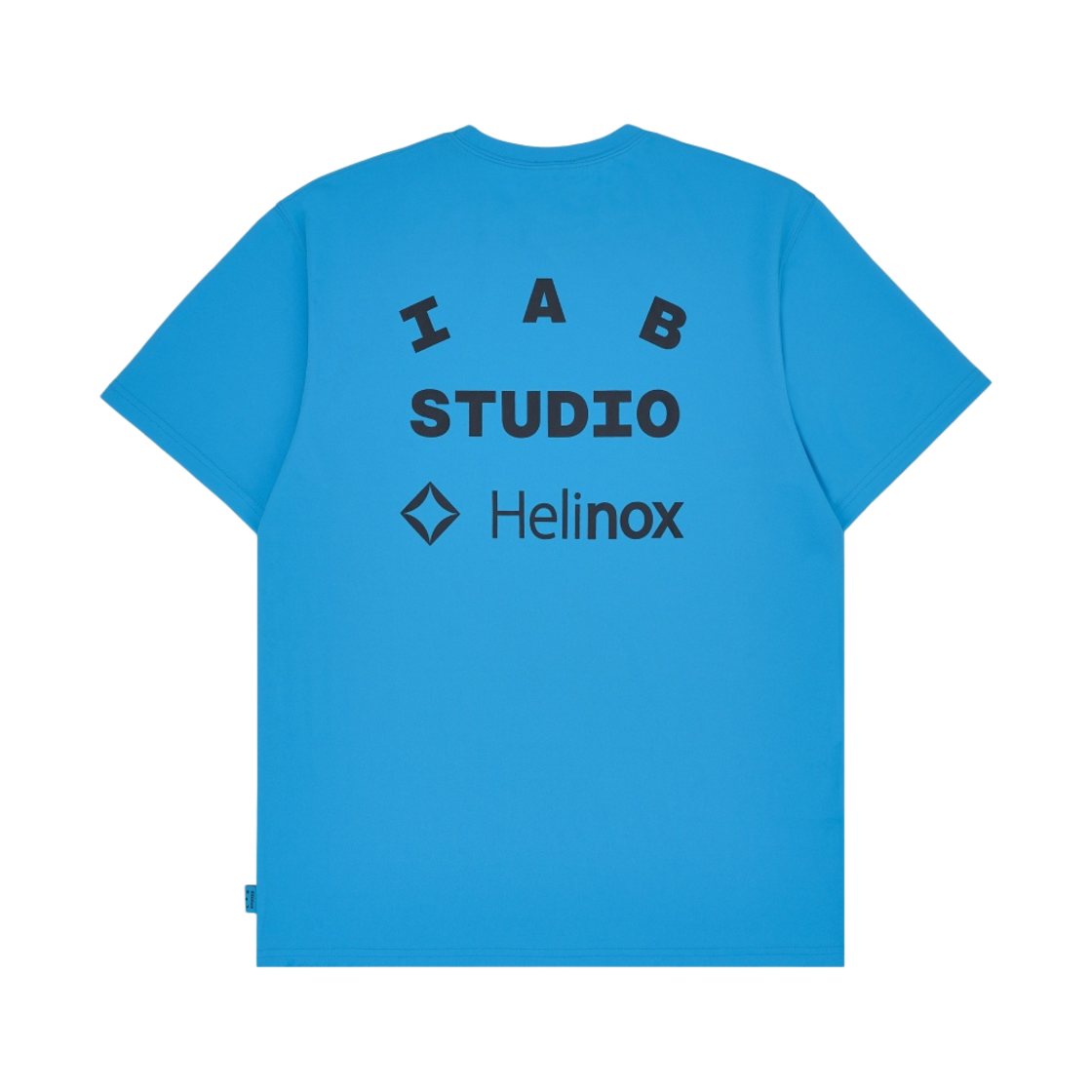 아이앱 스튜디오 x 헬리녹스 티셔츠 시안 블루(IAB Studio x Helinox T-Shirt Cyan Blue)
