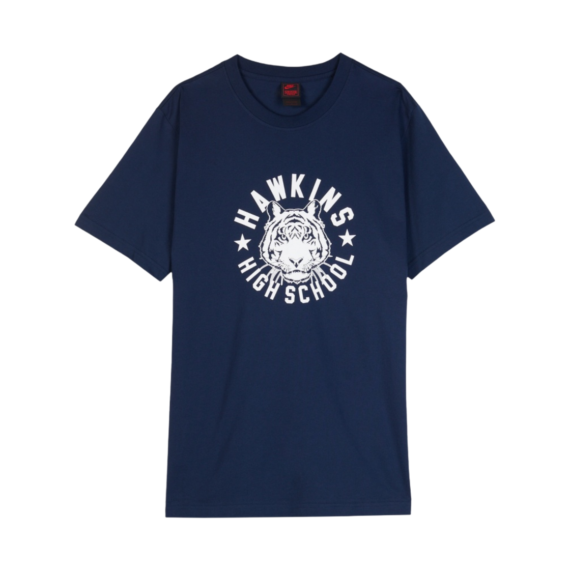 나이키 x 기묘한 이야기 NRG 티셔츠 컬리지 네이비(Nike x Stranger Things NRG T-Shirt College Navy)