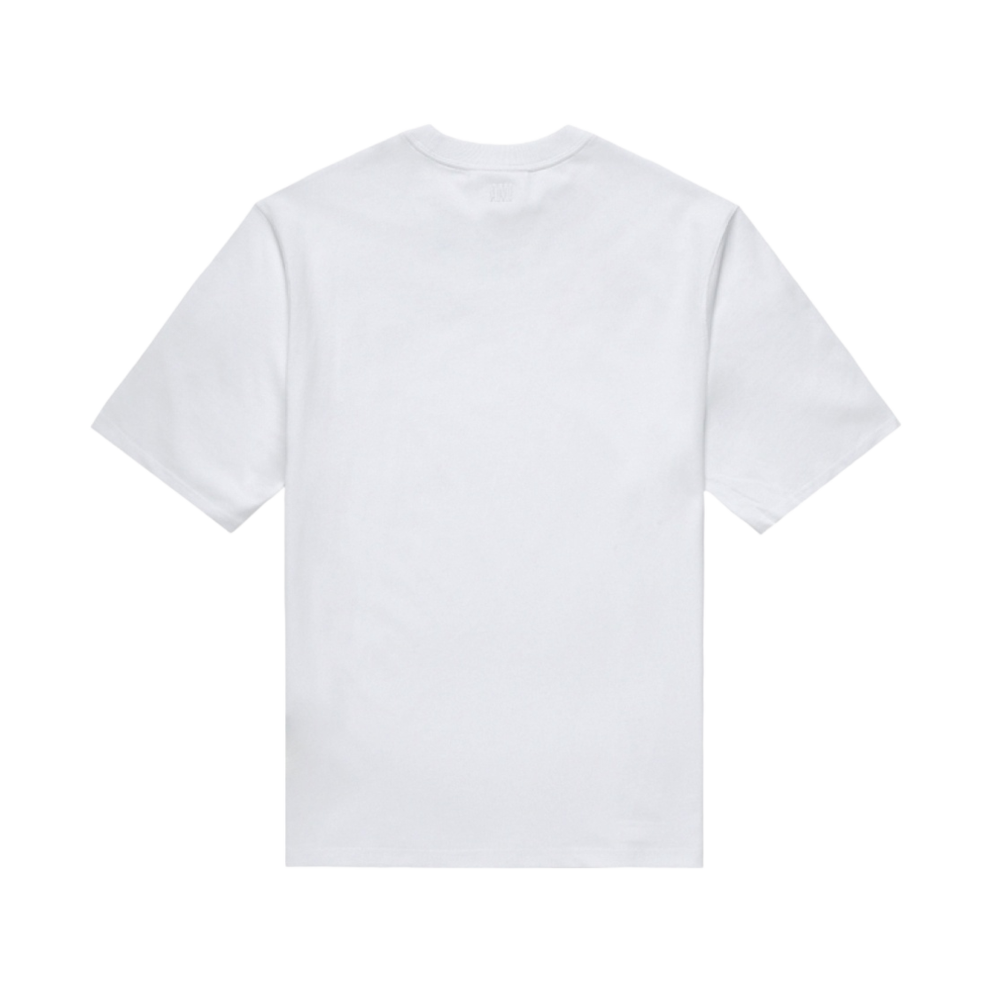 아미 톤온톤 하트 로고 티셔츠 화이트(AMI de Coeur Tone-On-Tone T-Shirt White) - 2