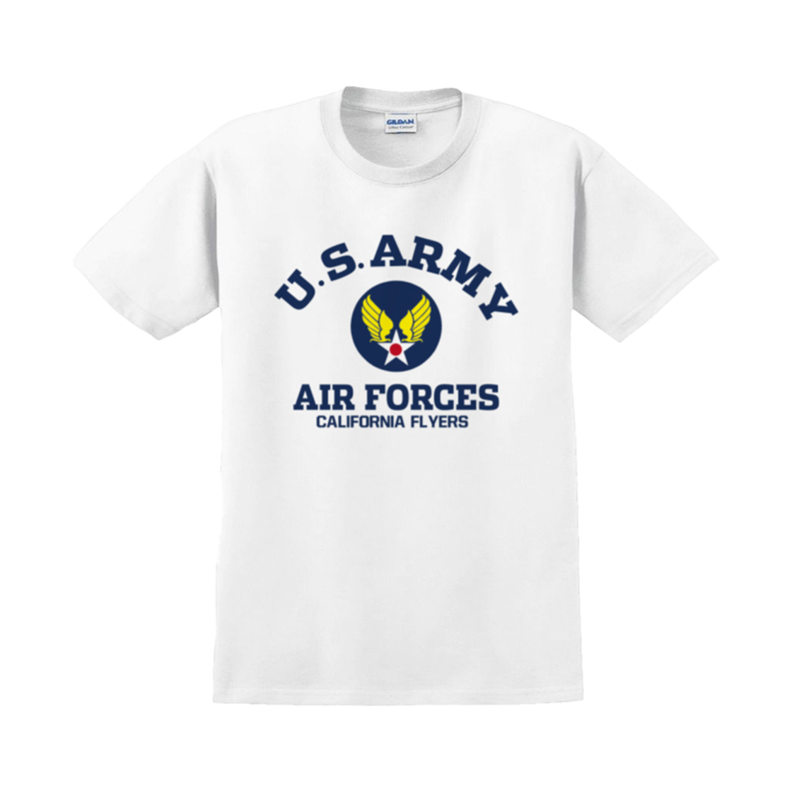 Gildan X 아메리칸 컬렉션 US_ARMY 티셔츠 화이트(Gildan X American Collection U.S ARMY T-Shirt White)