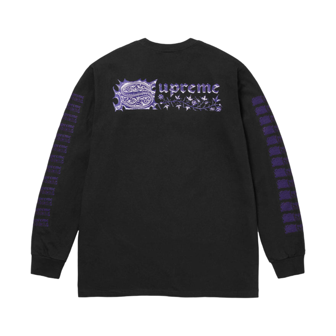 【鬼レア】シュプリーム☆セントセバスチャン長袖カットソー黒サイズL 鬼レア】シュプリーム☆セントセバスチャン長袖カットソー黒サイズL