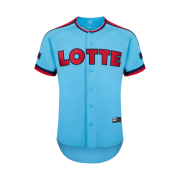 Lotte Giants Champion Away Authentic Uniform Sky Blue (Non Marking Ver.)