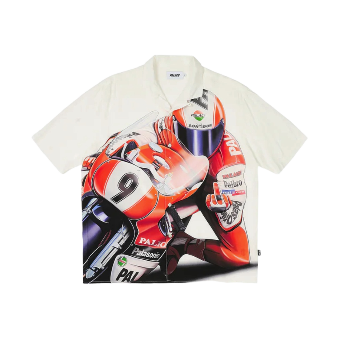 - Palace Skrrt Shirt White - 23FW