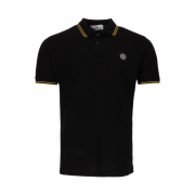 Stone Island 22S18 Polo Shirt Black