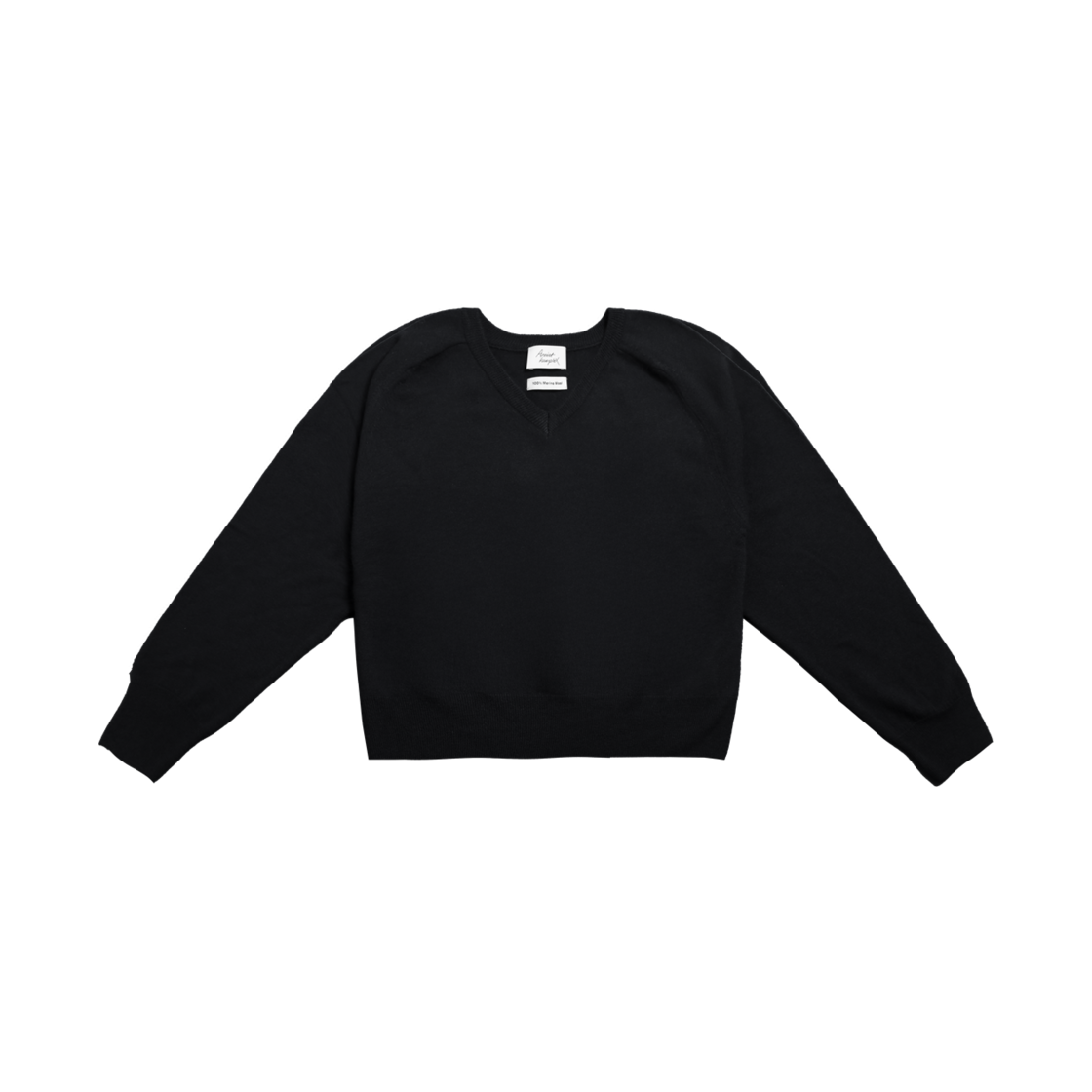 AU24XKN01 Artist Komplex Artist V-Neck Knit Black