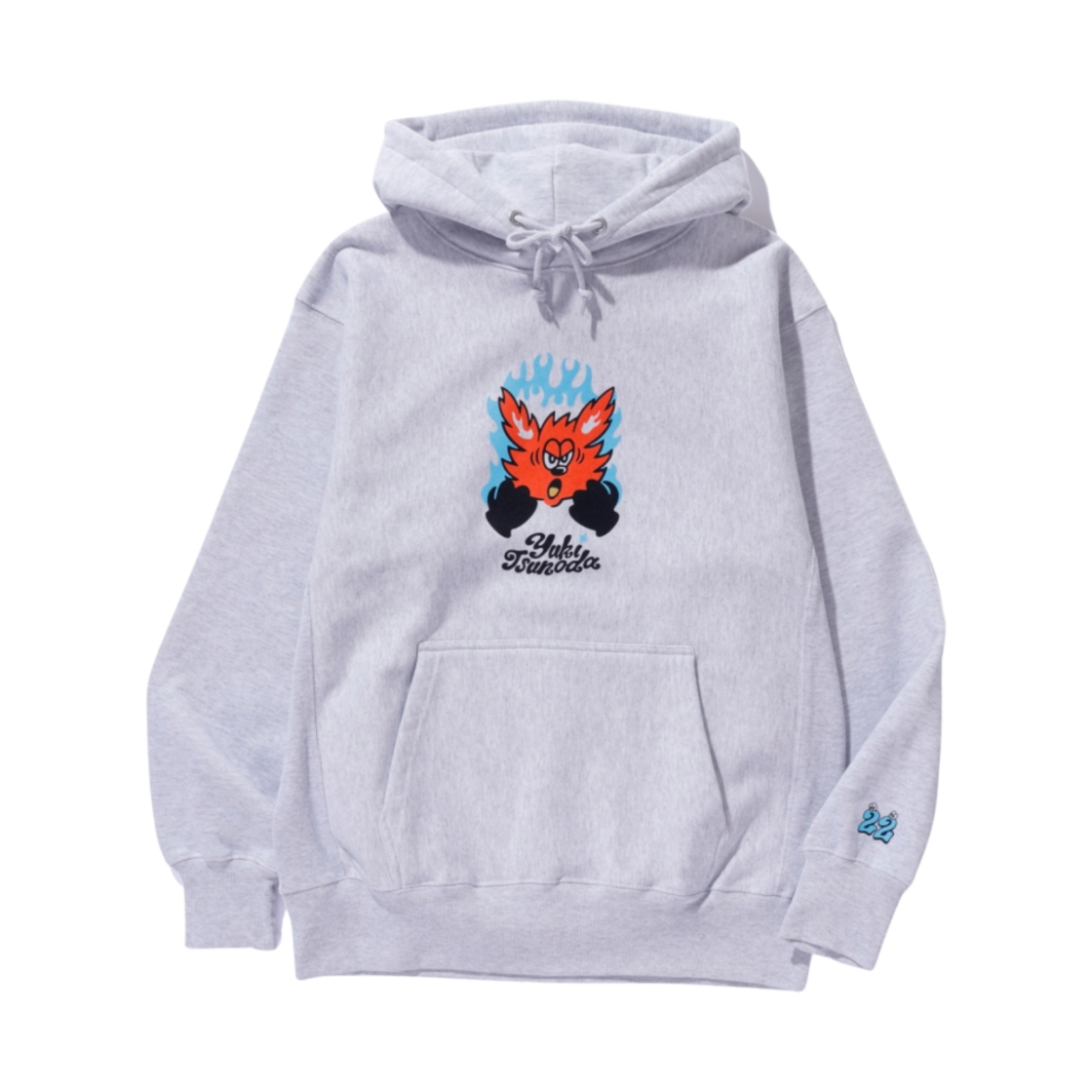 베르디 x 유키 츠노다 후드 그레이(Verdy x Yuki Tsunoda Hoodie Gray)