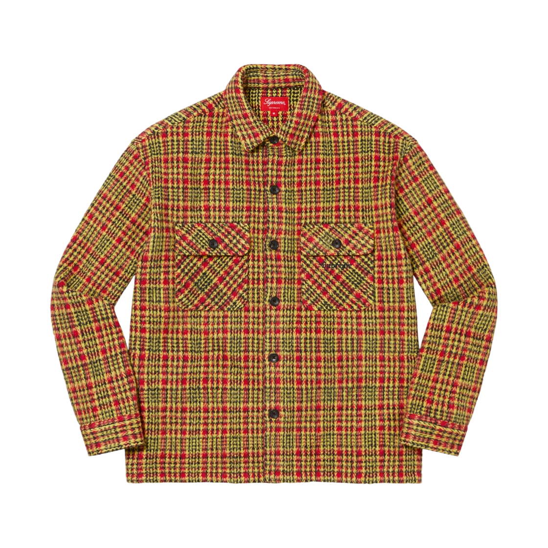 슈프림 헤비 플란넬 셔츠 골드 - 22FW(Supreme Heavy Flannel Shirt Gold - 22FW) - 1
