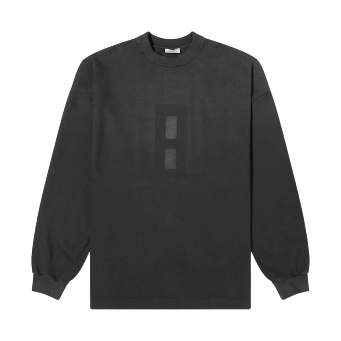 FG850-042JER-001 Fear of God Long Sleeve Airbrush 8 T-Shirt Black