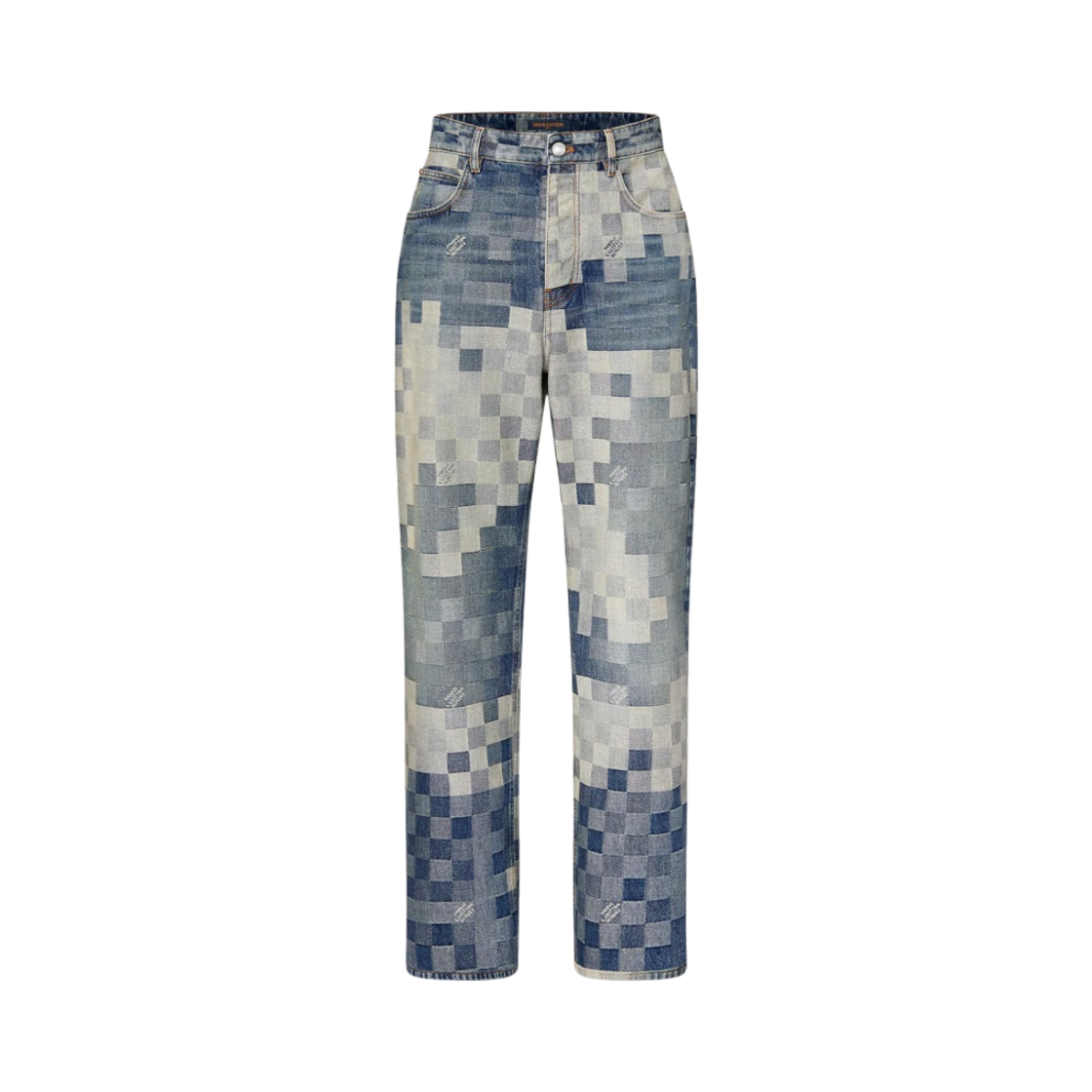 루이비통 다미에 데님 스케이트 팬츠 인디고(Louis Vuitton Damier Denim Skate Pants Indigo)