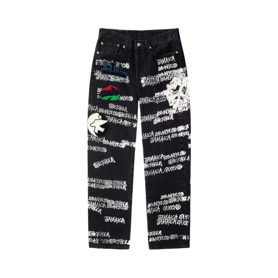 Stussy Stussy x Our Legacy x Denim Tears TTL 501 Jean Black · 34