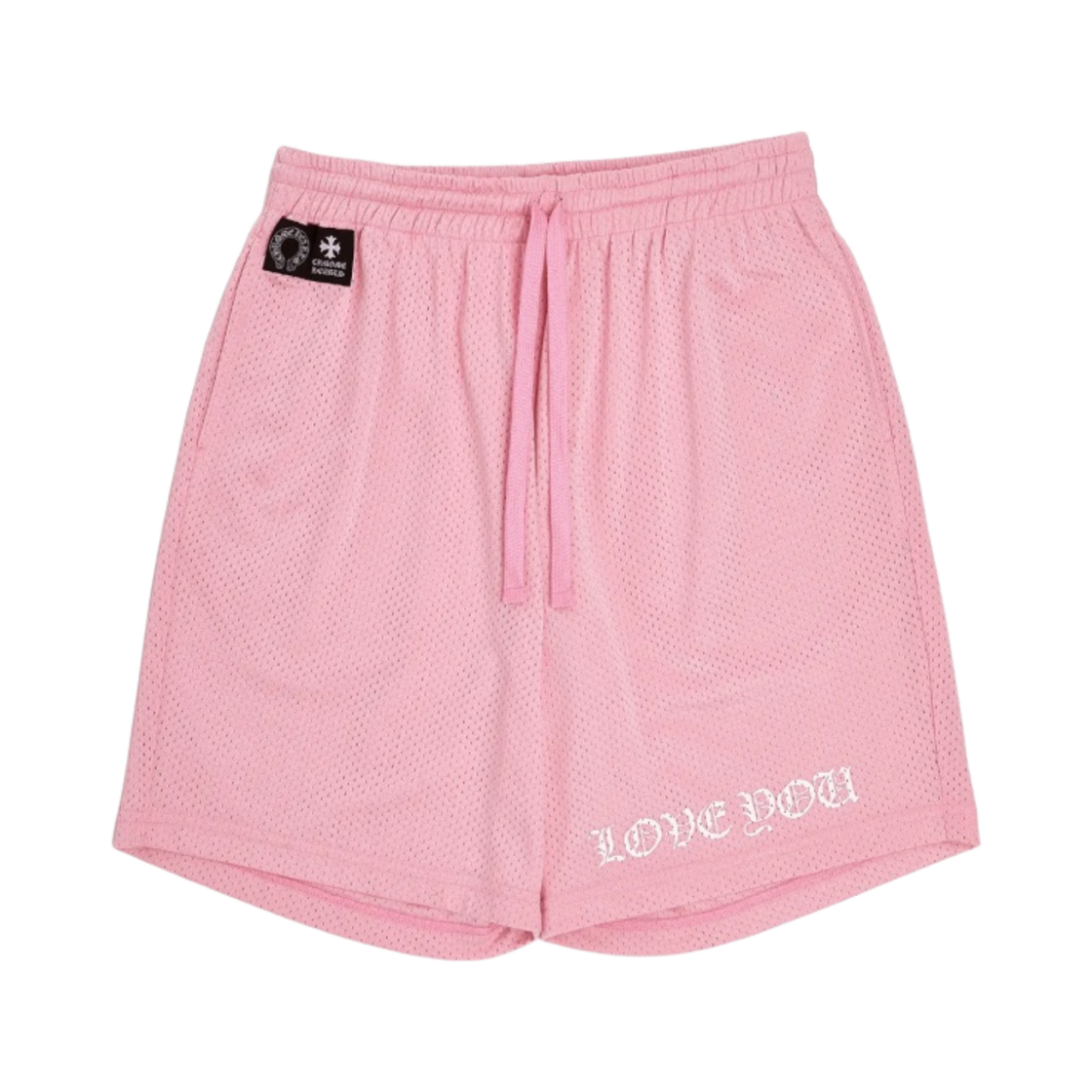 - Chrome Hearts Mesh Varsity Shorts Pink