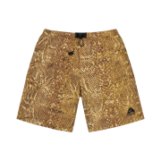 Supreme x Nike ACG Nylon Trail Shorts Gold Snakeskin - 22FW