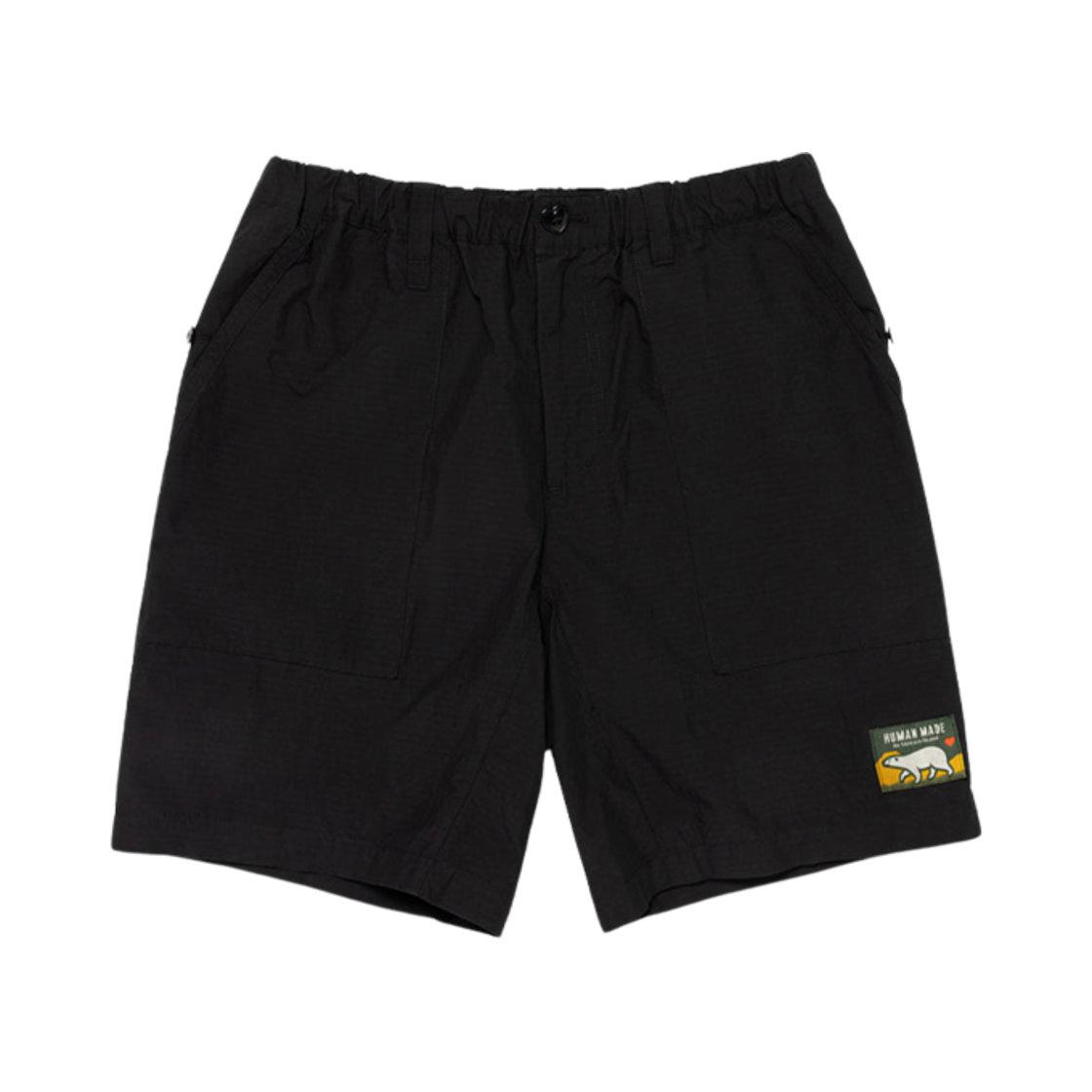 HM29PT022 Human Made Nylon Shorts Black