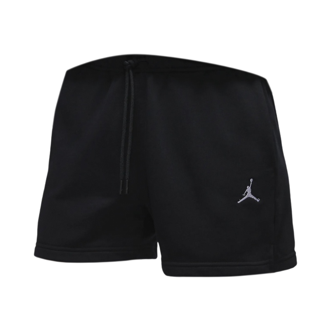 HJ1366-010 (W) Jordan Brooklyn Fleece Shorts Black White