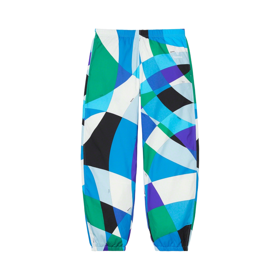 - Supreme x Emilio Pucci Sport Pants Blue - 21SS