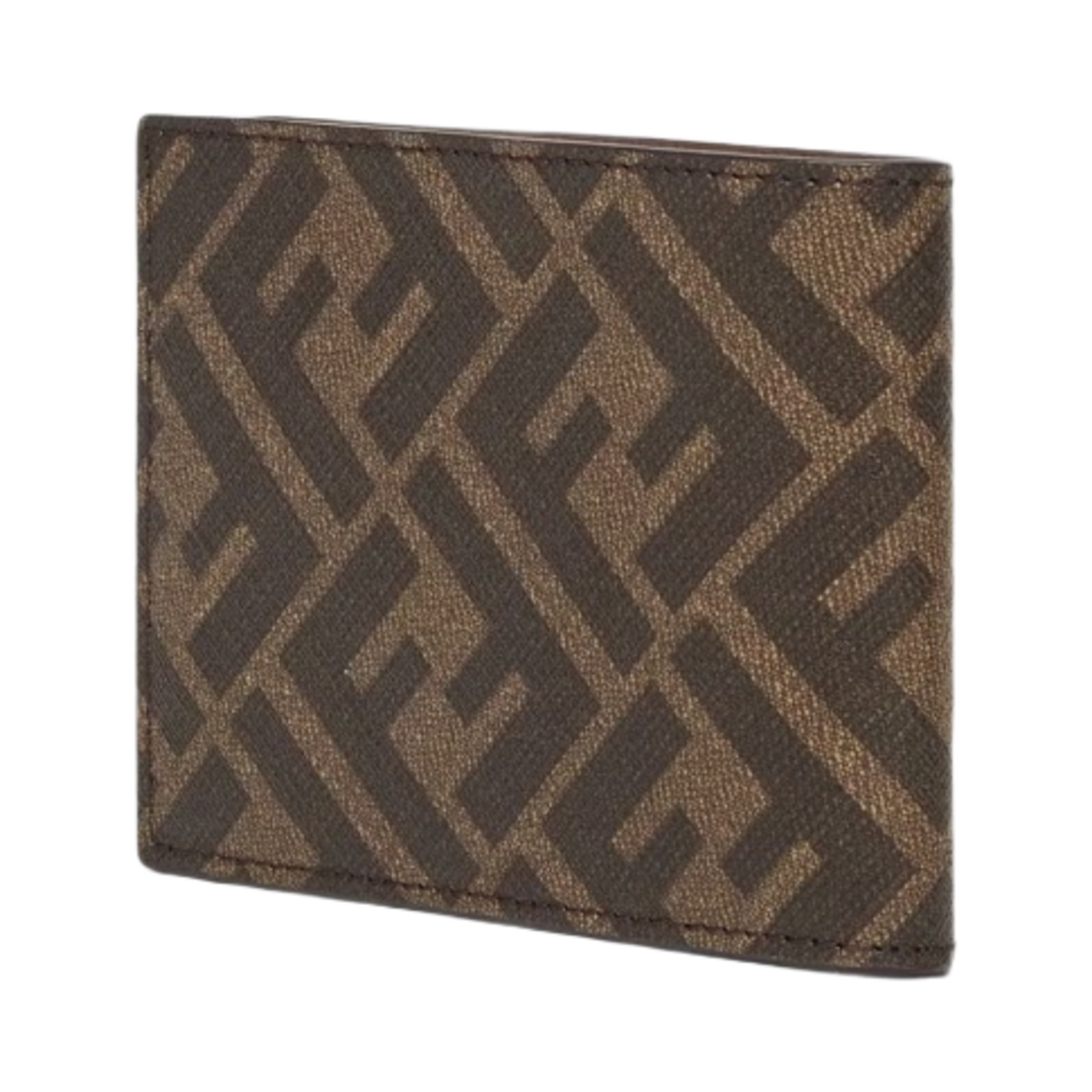 펜디 패브릭 뱅크노트 컴파트먼트 반지갑 브라운(Fendi Fabric Banknote Compartment Bi-Fold Wallet Brown) - 3