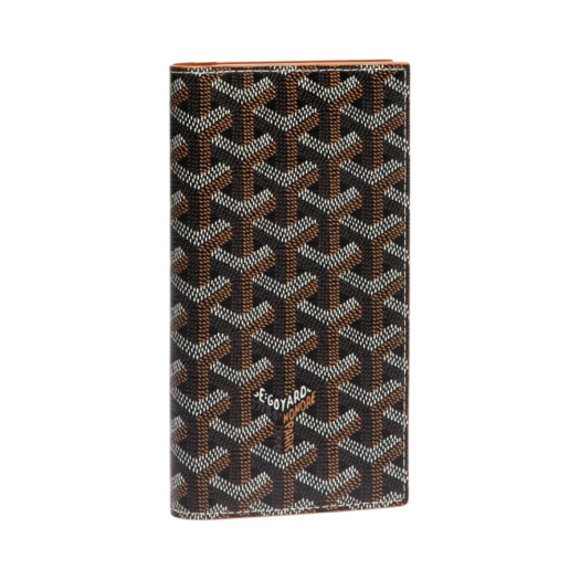 Goyard Saint Roch Wallet Black Tan