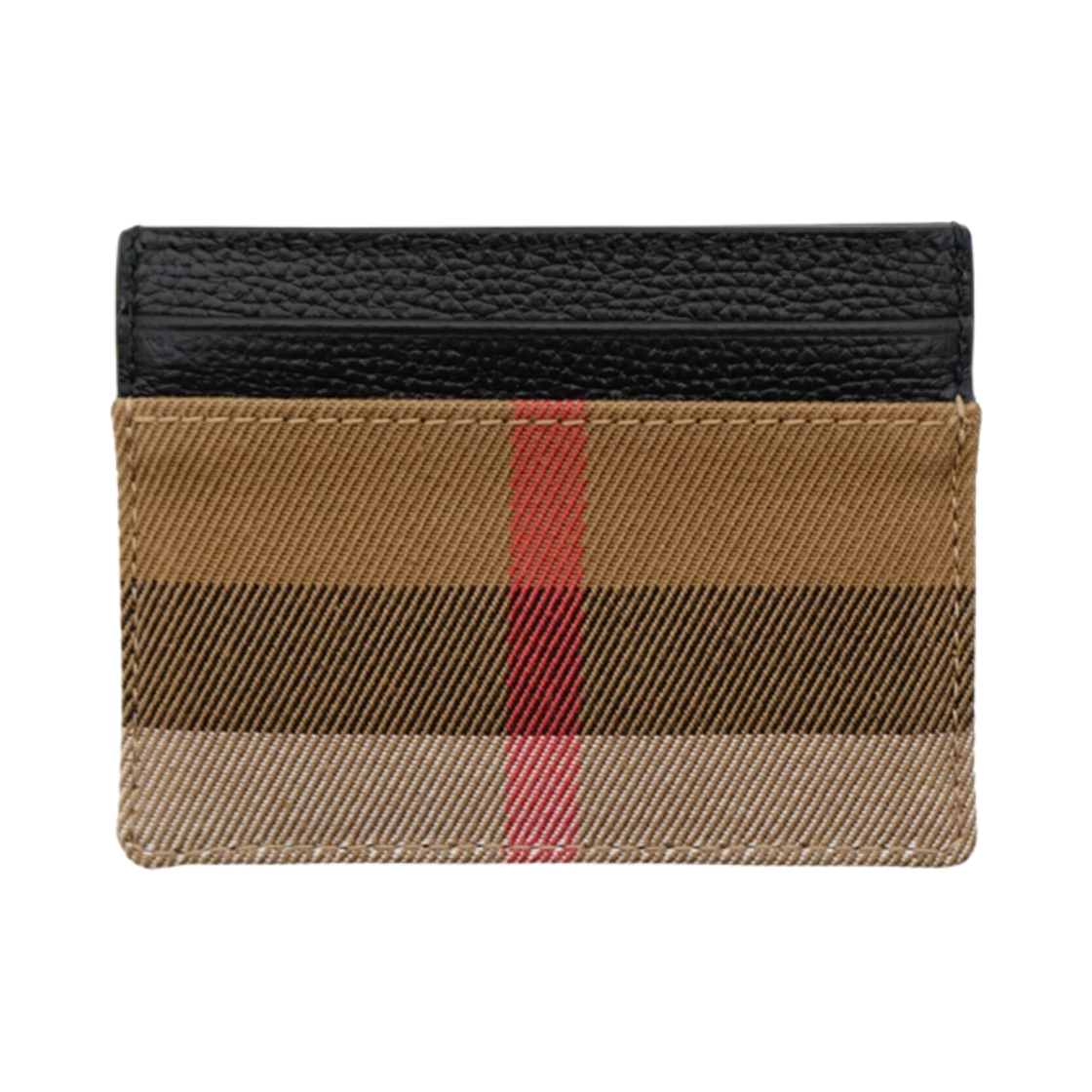 버버리 샌든 빈티지 체크 카드 케이스 블랙(Burberry Sandon Vintage Check Card Case Black) - 2