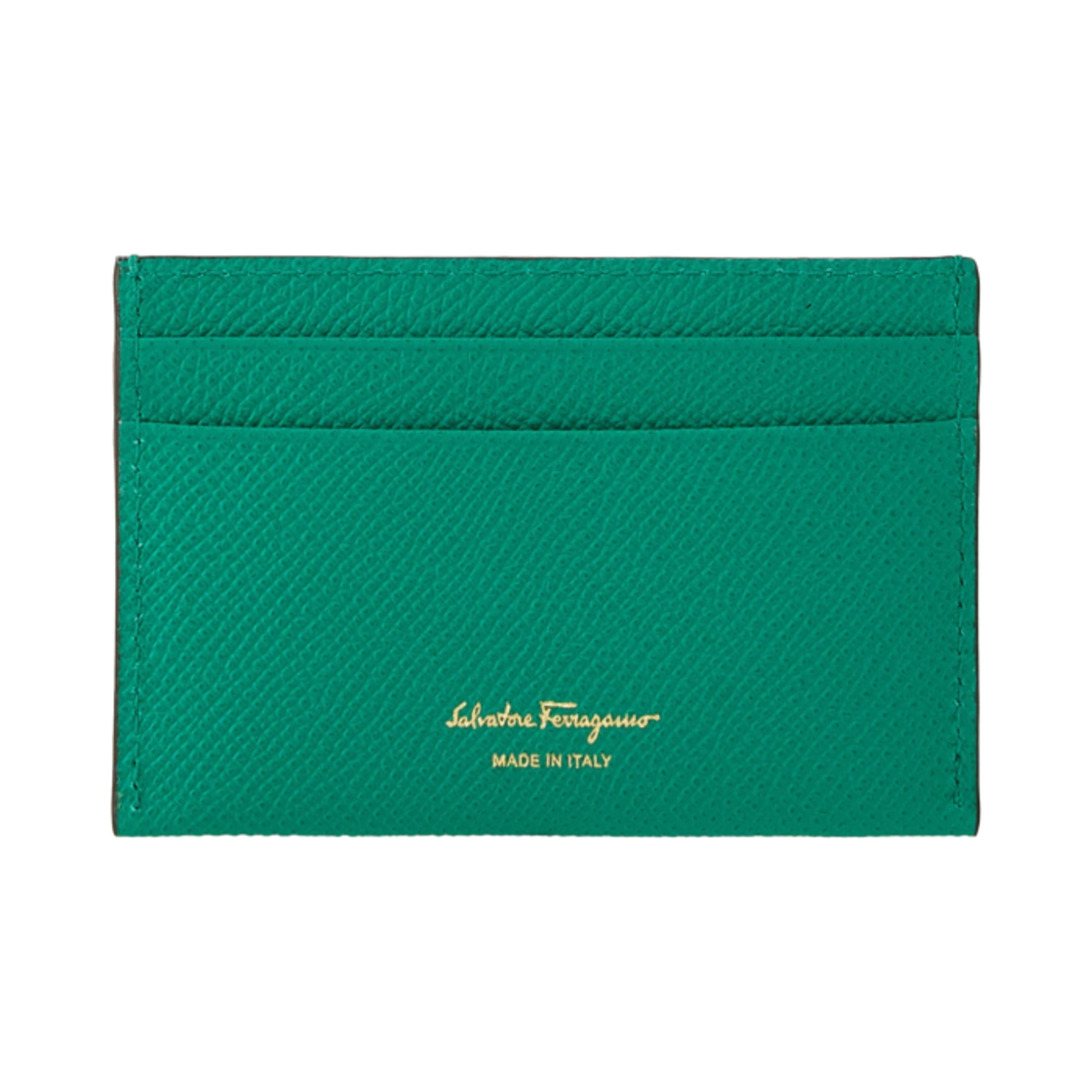 페라가모 간치니 크레딧 카드 홀더 에메랄드(Ferragamo Gancini Credit Card Holder Emerald) - 2