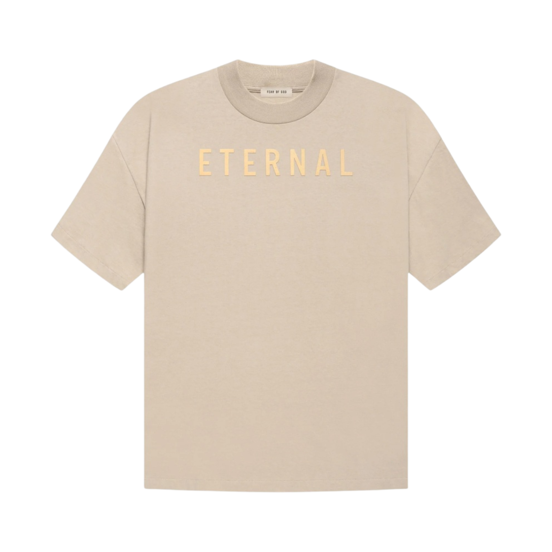 피어 오브 갓 코튼 숏슬리브 티셔츠 더스티 베이지(Fear of God Cotton Short Sleeve T-Shirt Dusty Beige)