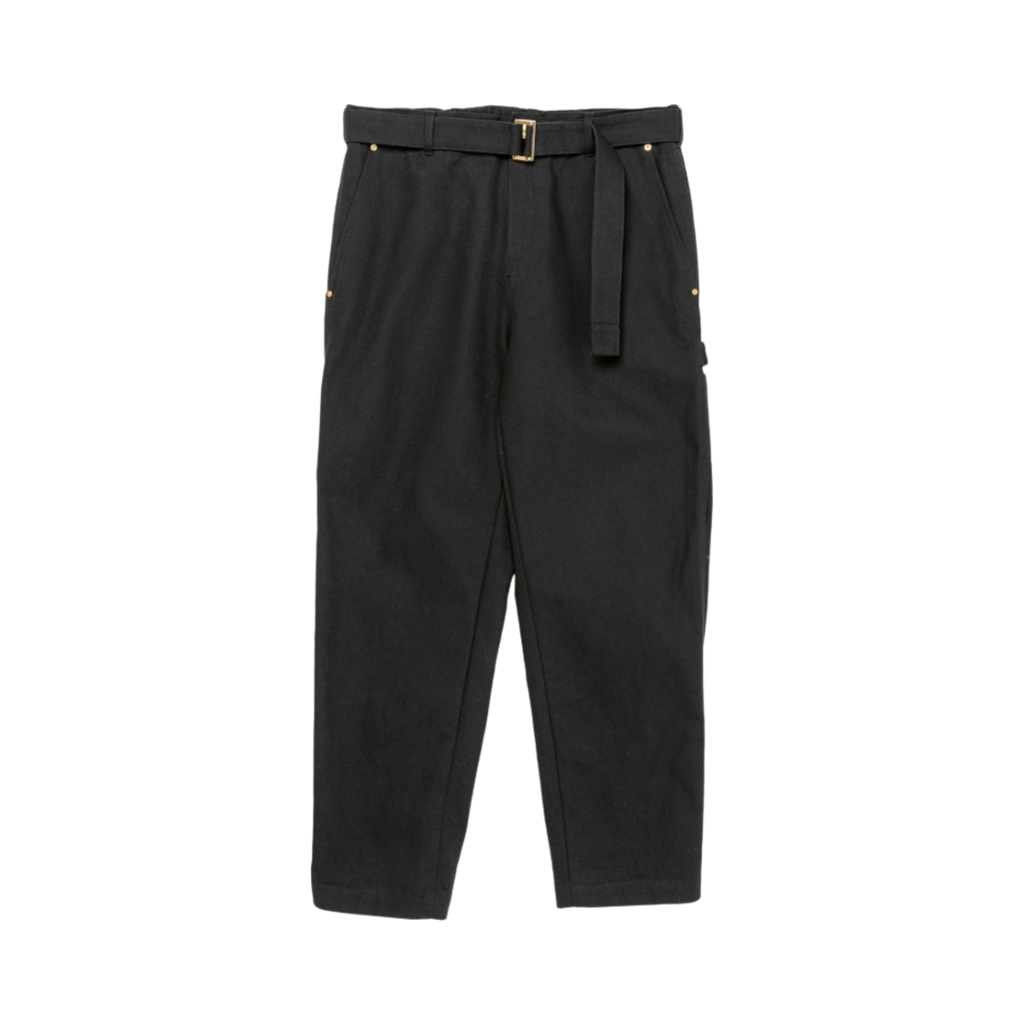 23-0555S-001 Sacai x Carhartt WIP Canvas Pants Black