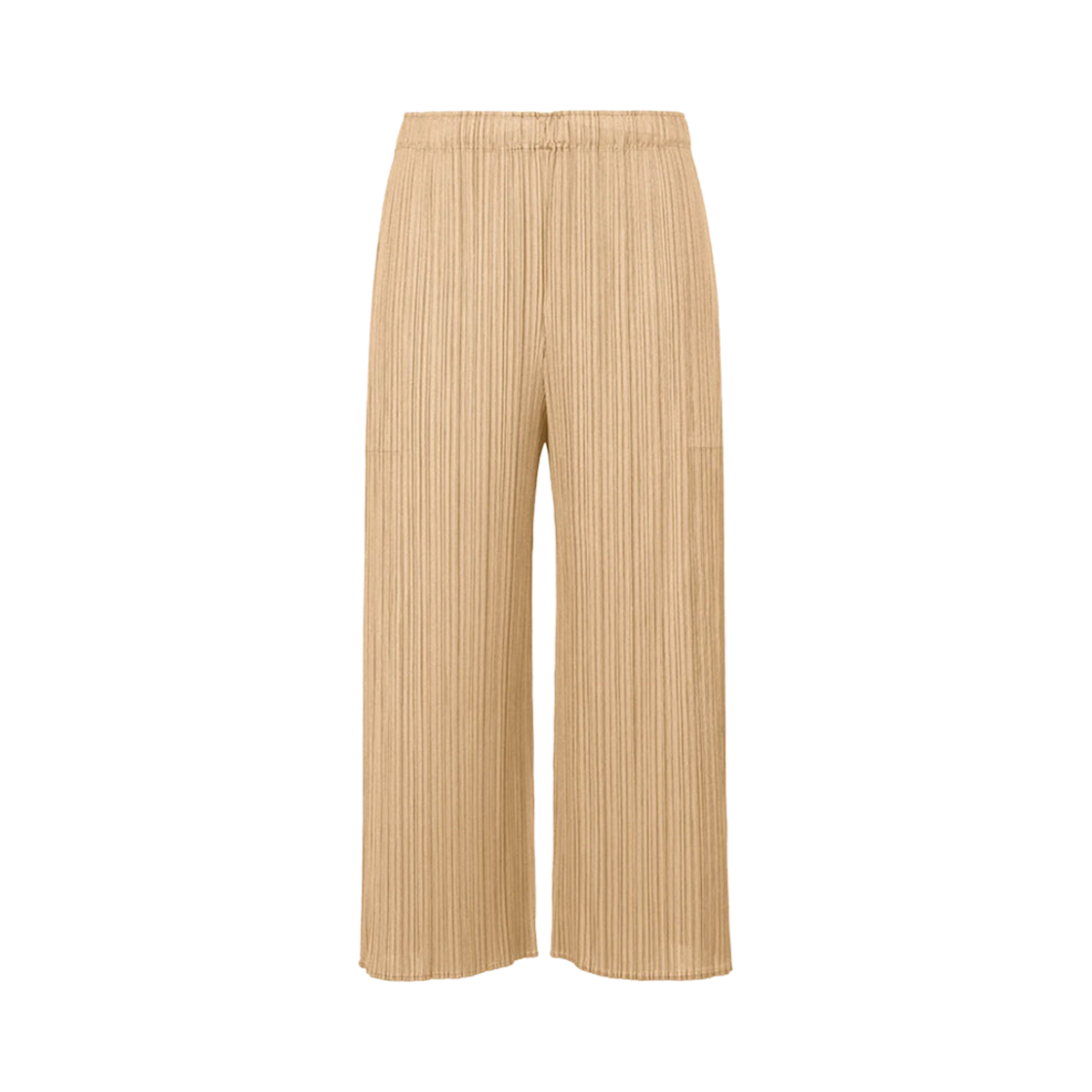 PP48-JF124-41 (W) Pleats Please Issey Miyake MC August Pants Beige