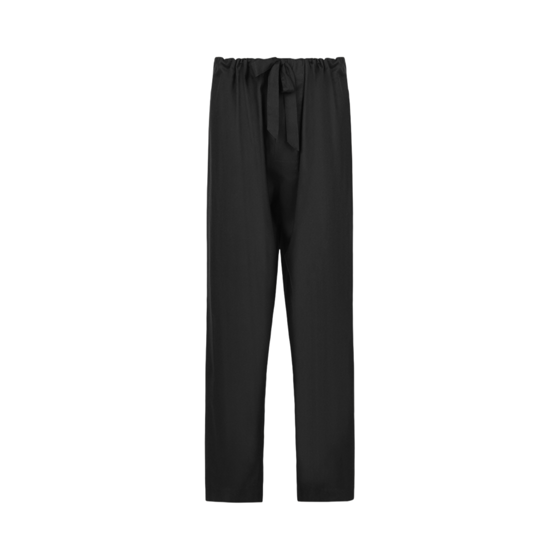 메종 마르지엘라 실크 포플린 트라우저 블랙(Maison Margiela Silk Poplin Trousers Black) - 1