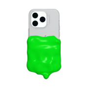 Gragg Double Layers Case - Clear/Neon Green