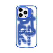 earpearp Graffiti Blue Wave Label Case