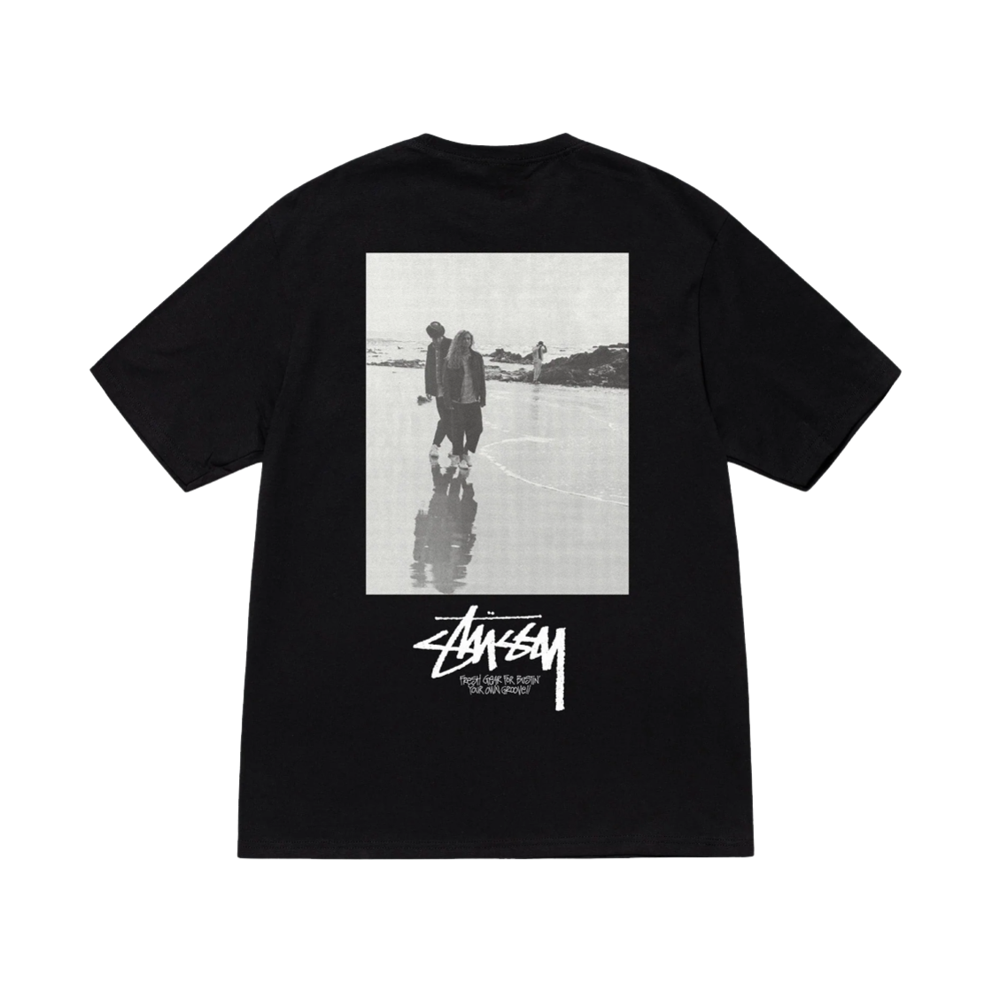 스투시 로우 타이드 티셔츠 블랙