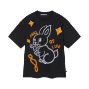 Open Yy Black Rabbit T-Shirt Black