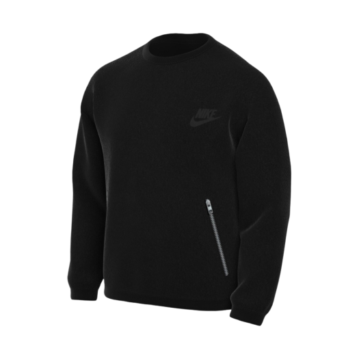 Nike Club Fleece Winterized Crew Black - Asia