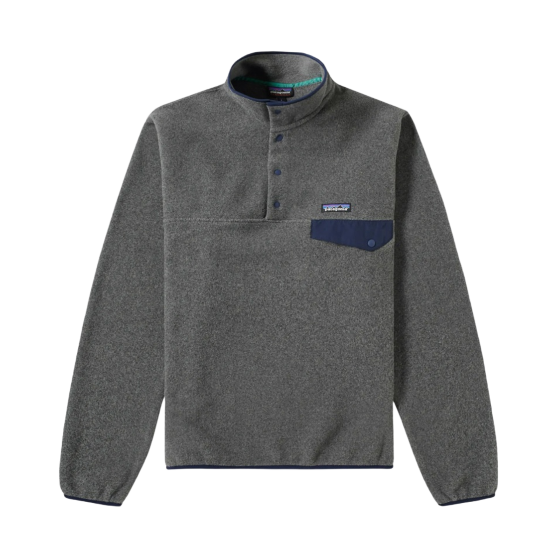파타고니아 신칠라 스냅티 플리스 풀오버 니켈 네이비 블루
