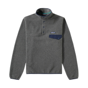 Patagonia Synchilla Snap-T Fleece Pullover Nickel Navy Blue