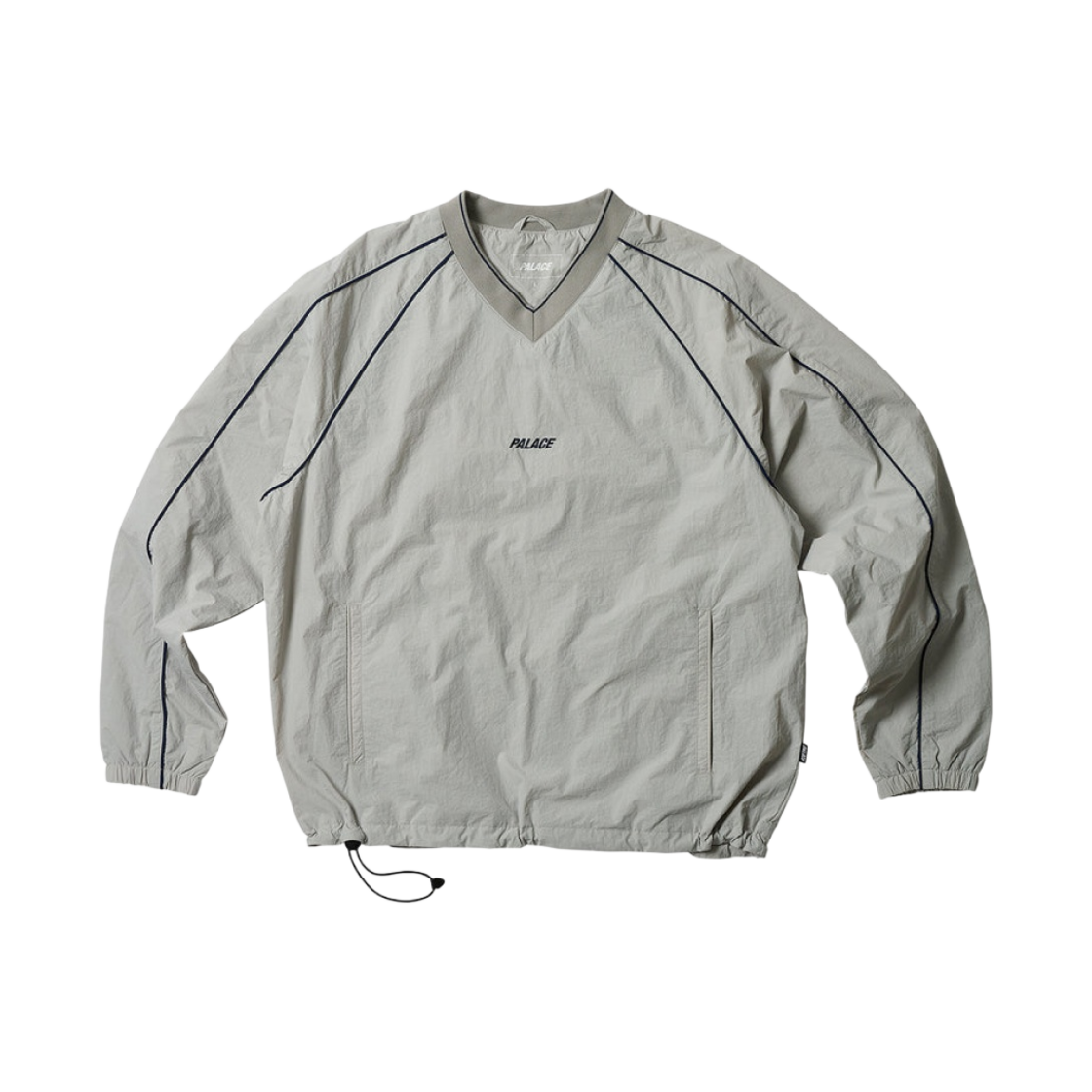 팔라스 파이프드 쉘 풀오버 그레이 - 23SS(Palace Piped Shell Pullover Grey - 23SS) - 1